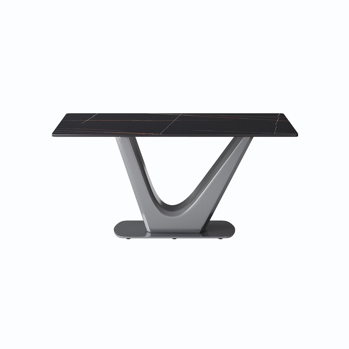63" Sintered Stone Dining Table for 6 Person H4878