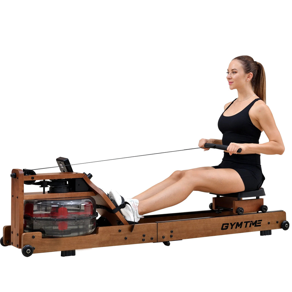 Water Rowing Machine with LCD Monitor W699501