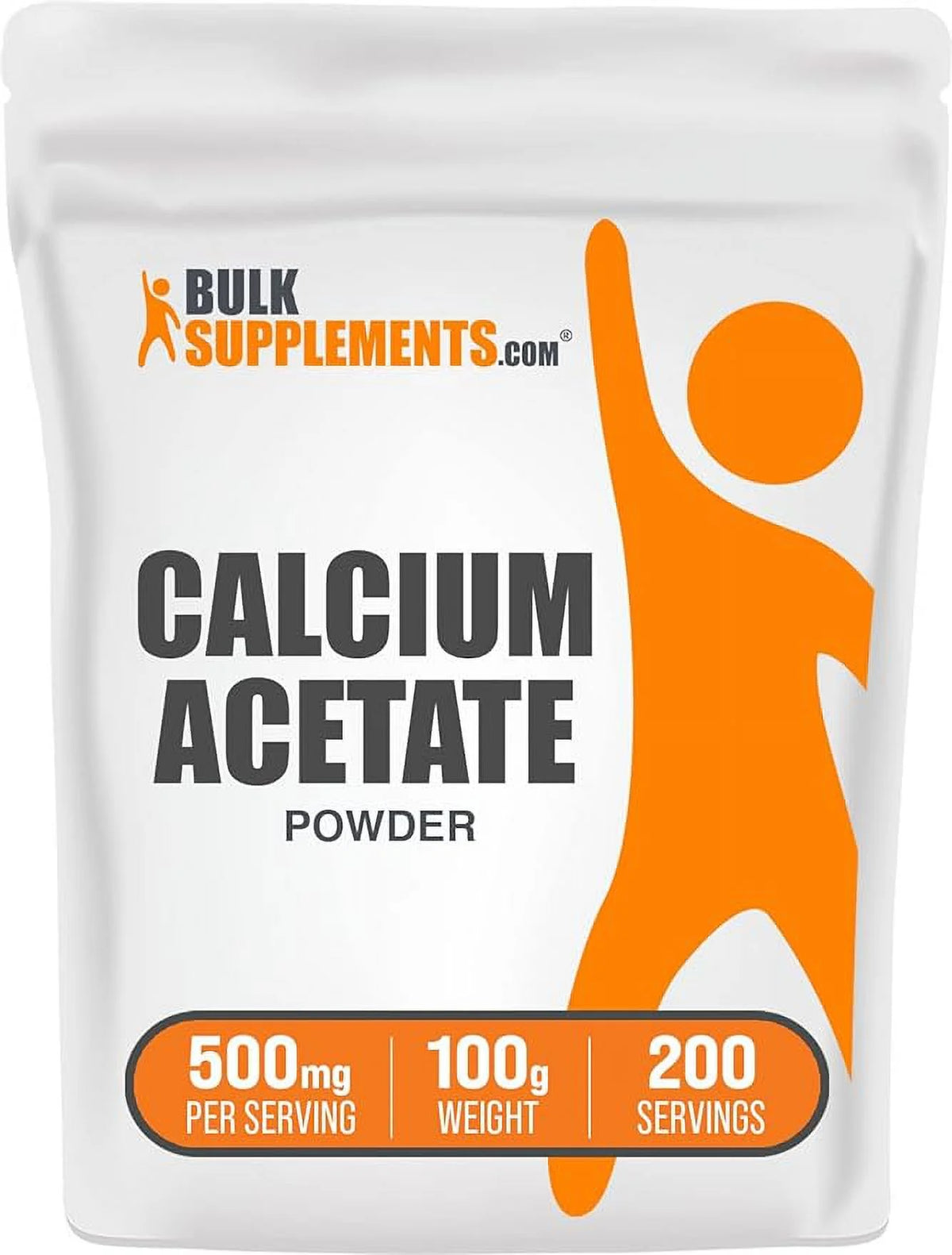 Calcium Acetate Powder 500mg 100 Grams V57058