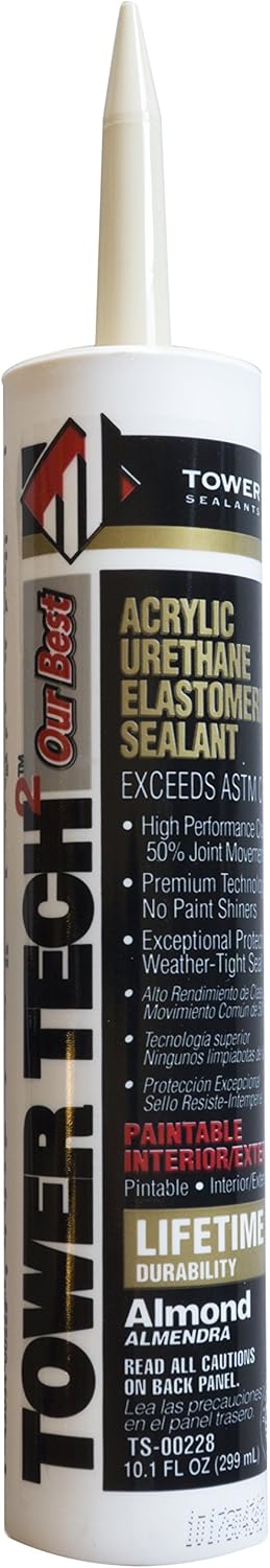 10.1 fl-Ounce Acrylic Urethane Sealant, Almond N640023