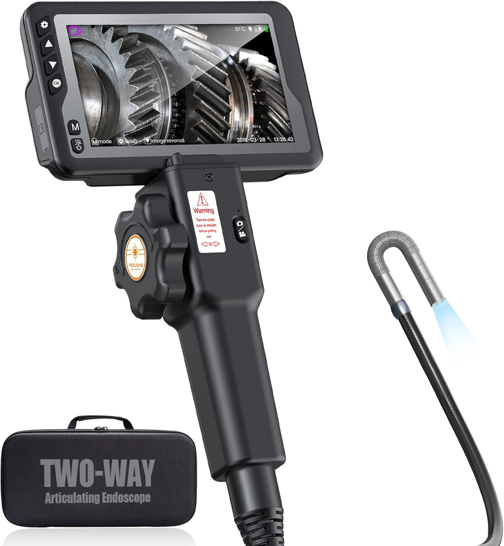 Articulating Borescope with 4.5inch LCD Monitor J1343